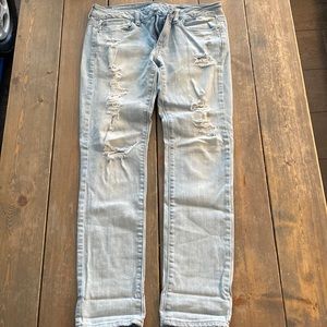 American eagle size 8 skinny stretch jeans